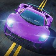 The speed of the car